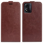 Per Motorola Moto E13 R64 Custodia per cellulare in pelle con vibrazione verticale singola, For Motorola Moto E13
