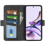 Per Motorola Moto E13 Custodia per telefono orizzontale in pelle con fibbia magnetica a doppio lato, For Motorola Moto E13