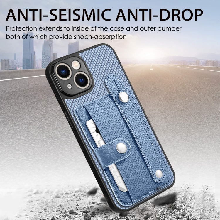 Cassa del telefono della copertura posteriore del raccoglitore della carta del cavalletto del braccialetto con il coltello dell'attrezzo, For iPhone 14, For iPhone 14 Pro, For iPhone 14 Plus, For iPhone 14 Pro Max