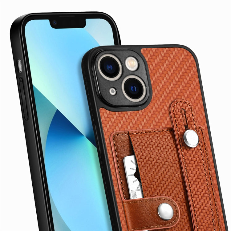 Cassa del telefono della copertura posteriore del raccoglitore della carta del cavalletto del braccialetto con il coltello dell'attrezzo, For iPhone 13, For iPhone 13 Pro, For iPhone 13 mini, For iPhone 13 Pro Max