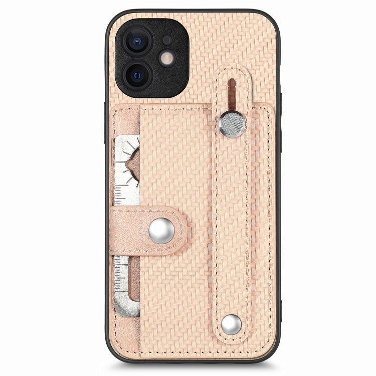 Cassa del telefono della copertura posteriore del raccoglitore della carta del cavalletto del braccialetto con il coltello dell'attrezzo, For iPhone 12 mini, For iPhone 12, For iPhone 12 Pro, For iPhone 12 Pro Max