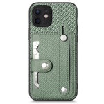 Cassa del telefono della copertura posteriore del raccoglitore della carta del cavalletto del braccialetto con il coltello dell'attrezzo, For iPhone 11, For iPhone 11 Pro, For iPhone 11 Pro Max, For iPhone X / XS