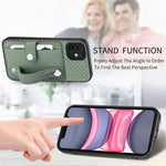 Cassa del telefono della copertura posteriore del raccoglitore della carta del cavalletto del braccialetto con il coltello dell'attrezzo, For iPhone 11, For iPhone 11 Pro, For iPhone 11 Pro Max, For iPhone X / XS