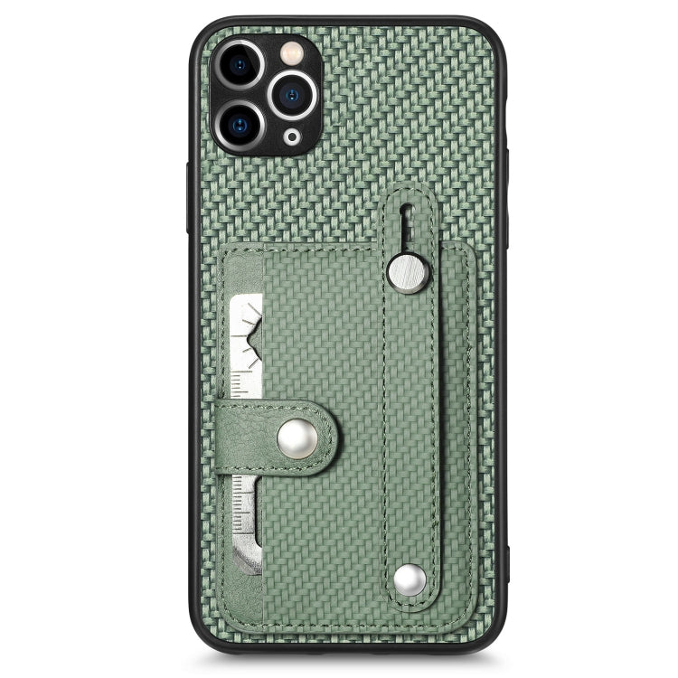 Cassa del telefono della copertura posteriore del raccoglitore della carta del cavalletto del braccialetto con il coltello dell'attrezzo, For iPhone 11, For iPhone 11 Pro, For iPhone 11 Pro Max, For iPhone X / XS