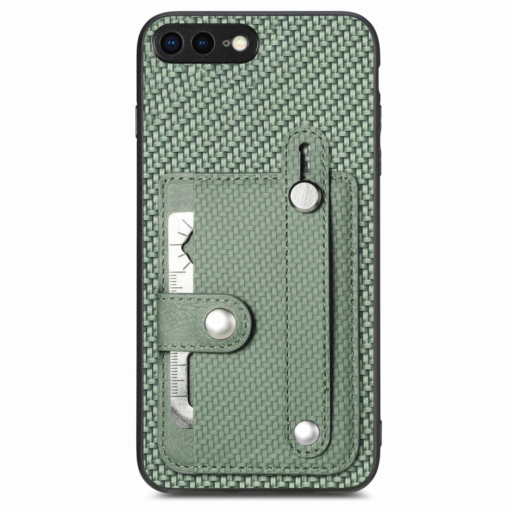 Cassa del telefono della copertura posteriore del raccoglitore della carta del cavalletto del braccialetto con il coltello dell'attrezzo, For iPhone XR, For iPhone XS Max, For iPhone SE 2022 / 2020 / 7 / 8, For iPhone 7 Plus / 8 Plus