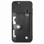 Cassa del telefono della copertura posteriore del raccoglitore della carta del cavalletto del braccialetto con il coltello dell'attrezzo, For iPhone 6 / 6s, For  iPhone 6 Plus / 6s Plus