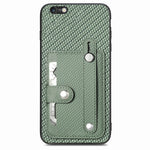 Cassa del telefono della copertura posteriore del raccoglitore della carta del cavalletto del braccialetto con il coltello dell'attrezzo, For iPhone 6 / 6s, For  iPhone 6 Plus / 6s Plus