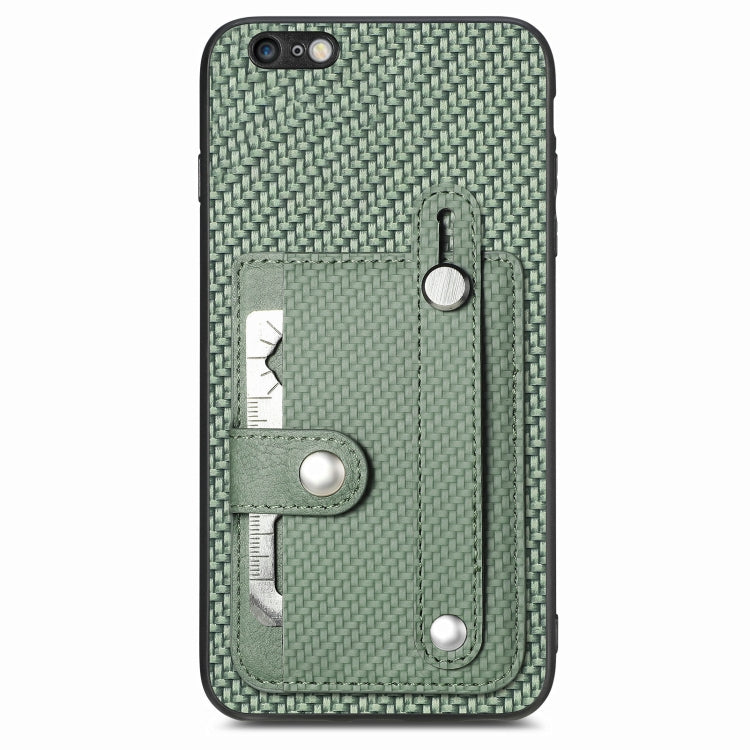 Cassa del telefono della copertura posteriore del raccoglitore della carta del cavalletto del braccialetto con il coltello dell'attrezzo, For iPhone 6 / 6s, For  iPhone 6 Plus / 6s Plus