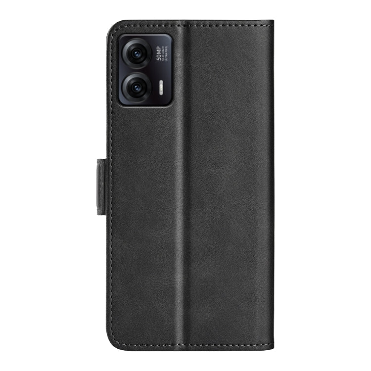 Per Motorola Moto G73 Custodia per cellulare in pelle a vibrazione orizzontale con fibbia magnetica a doppio lato, For Motorola Moto G73