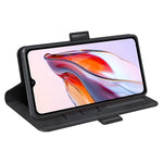 Per Xiaomi Redmi 12C Custodia per cellulare in pelle a vibrazione orizzontale con fibbia magnetica a doppio lato, For Xiaomi Redmi 12C