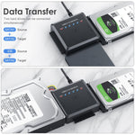Convertitore adattatore per disco rigido da USB 3.0 a SATA o IDE con funzione di clonazione
