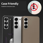 Per Samsung Galaxy A14 / A34 ENKAY Hat-Prince 9H Obiettivo fotocamera posteriore Anello in lega di alluminio Pellicola in vetro temperato, For Samsung Galaxy A14 / A34