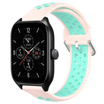 Cinturino sportivo in silicone traspirante perforato da 20 mm, For Amazfit GTS 4