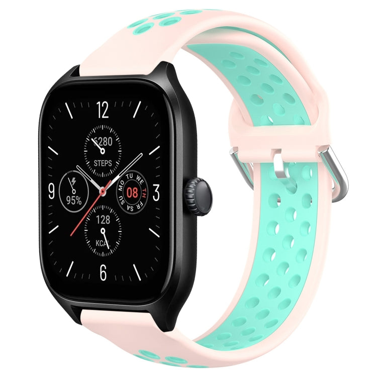 Cinturino sportivo in silicone traspirante perforato da 20 mm, For Amazfit GTS 4