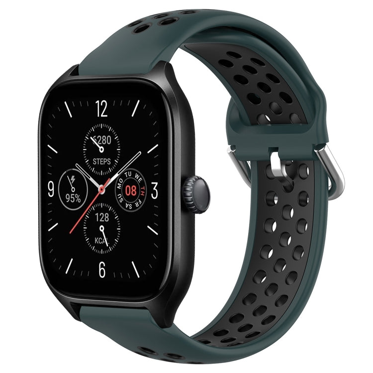 Cinturino sportivo in silicone traspirante perforato da 20 mm, For Amazfit GTS 4