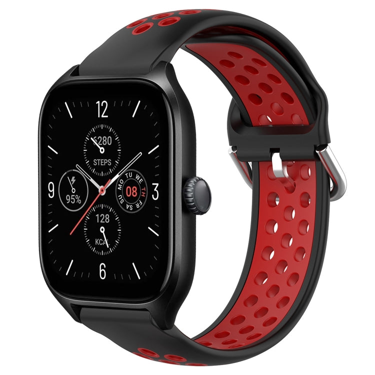 Cinturino sportivo in silicone traspirante perforato da 20 mm, For Amazfit GTS 4
