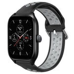 Cinturino sportivo in silicone traspirante perforato da 20 mm, For Amazfit GTS 4