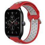 Cinturino sportivo in silicone traspirante perforato da 20 mm, For Amazfit GTS 4