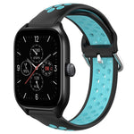 Cinturino sportivo in silicone traspirante perforato da 20 mm, For Amazfit GTS 4