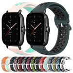 Cinturino sportivo in silicone traspirante perforato da 20 mm, For Amazfit GTS 2E