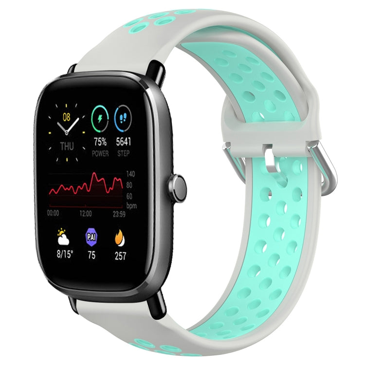 Cinturino sportivo in silicone traspirante perforato da 20 mm, For Amazfit GTS 2 Mini