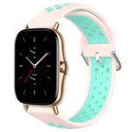 Cinturino sportivo in silicone traspirante perforato da 20 mm, For Amazfit GTS 2