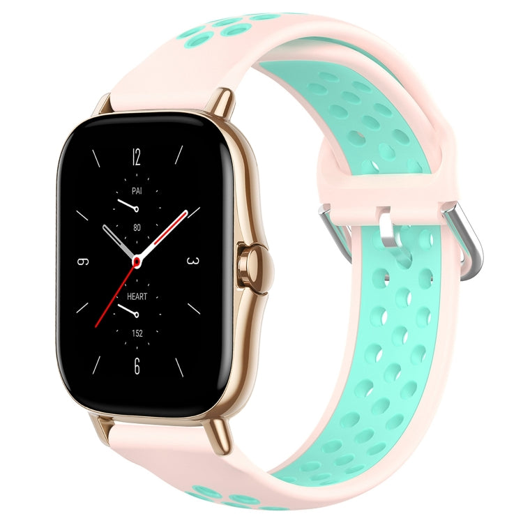 Cinturino sportivo in silicone traspirante perforato da 20 mm, For Amazfit GTS 2