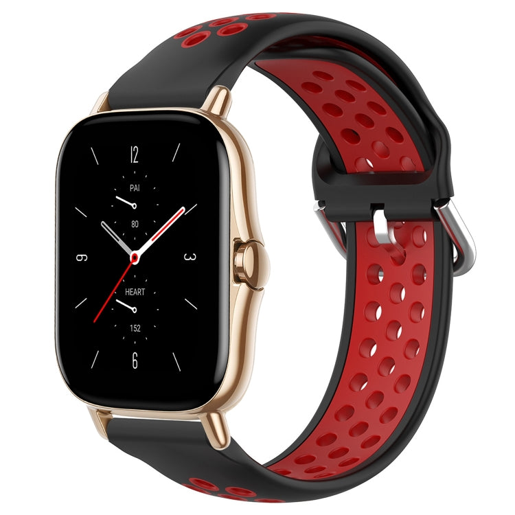 Cinturino sportivo in silicone traspirante perforato da 20 mm, For Amazfit GTS 2