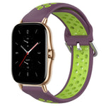 Cinturino sportivo in silicone traspirante perforato da 20 mm, For Amazfit GTS 2