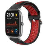 Cinturino sportivo in silicone traspirante perforato da 20 mm, For Amazfit GTS