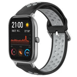 Cinturino sportivo in silicone traspirante perforato da 20 mm, For Amazfit GTS