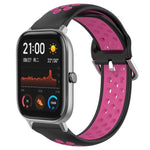 Cinturino sportivo in silicone traspirante perforato da 20 mm, For Amazfit GTS