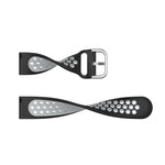 Cinturino sportivo in silicone traspirante perforato da 20 mm, For Amazfit Pop Pro