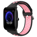 Cinturino sportivo in silicone traspirante perforato da 20 mm, For Amazfit Pop