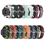 Cinturino sportivo in silicone traspirante perforato da 20 mm, For Amazfit Pop
