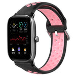Cinturino sportivo in silicone traspirante perforato da 20 mm, For Amazfit GTS 4 Mini
