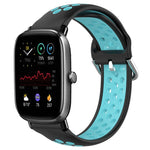 Cinturino sportivo in silicone traspirante perforato da 20 mm, For Amazfit GTS 4 Mini