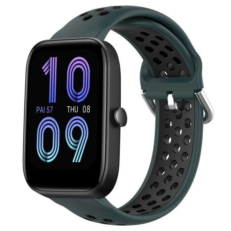Cinturino sportivo in silicone traspirante perforato da 20 mm, For Amazfit Bip3