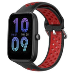 Cinturino sportivo in silicone traspirante perforato da 20 mm, For Amazfit Bip3