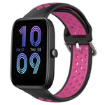 Cinturino sportivo in silicone traspirante perforato da 20 mm, For Amazfit Bip3