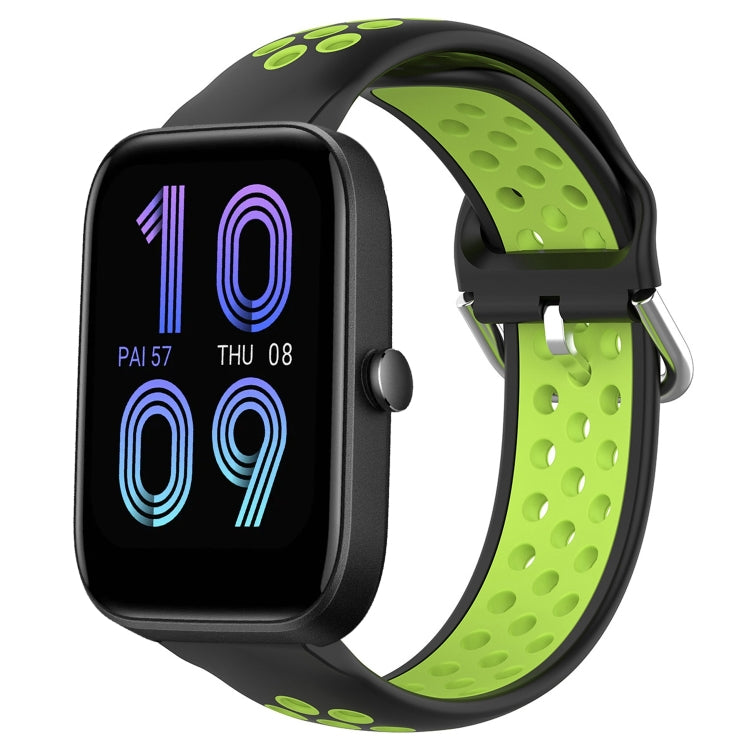 Cinturino sportivo in silicone traspirante perforato da 20 mm, For Amazfit Bip3
