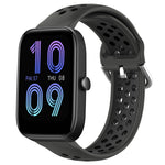 Cinturino sportivo in silicone traspirante perforato da 20 mm, For Amazfit Bip3