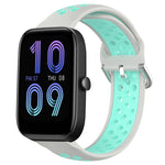 Cinturino sportivo in silicone traspirante perforato da 20 mm, For Amazfit Bip3