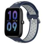 Cinturino sportivo in silicone traspirante perforato da 20 mm, For Amazfit Bip3