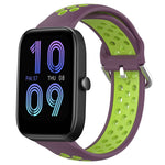 Cinturino sportivo in silicone traspirante perforato da 20 mm, For Amazfit Bip3
