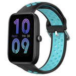 Cinturino sportivo in silicone traspirante perforato da 20 mm, For Amazfit Bip3