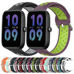 Cinturino sportivo in silicone traspirante perforato da 20 mm, For Amazfit Bip3