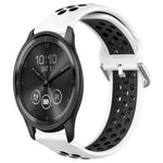 Cinturino sportivo in silicone traspirante perforato da 20 mm, For Garmin Vivomove Trend