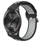 Cinturino sportivo in silicone traspirante perforato da 20 mm, For Garmin Vivomove Trend
