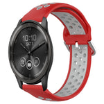 Cinturino sportivo in silicone traspirante perforato da 20 mm, For Garmin Vivomove Trend